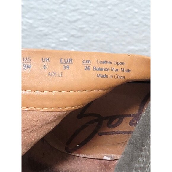 Zodiac Adele Style Brown Suede Ankle Boots With Studded Straps And Side Zippers - Picture 10 of 12